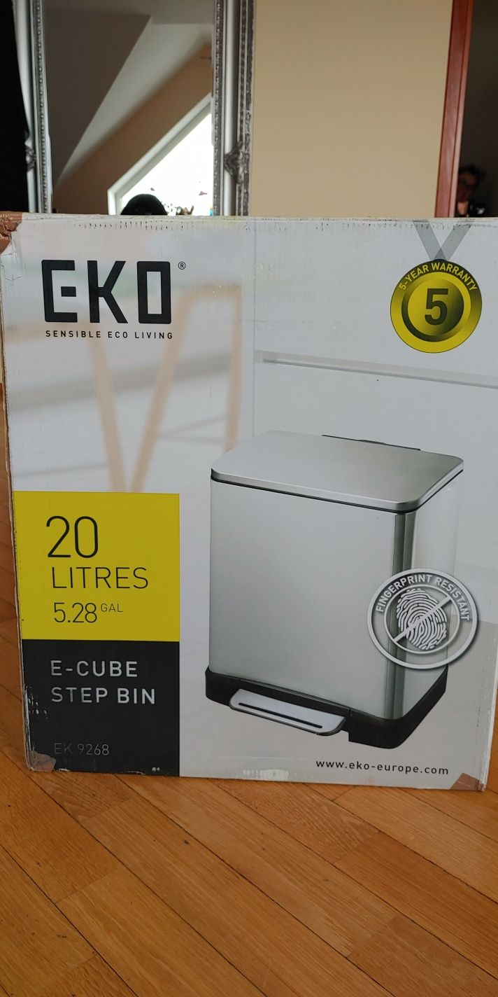 Kosz na śmiecie 20l E-CUBE EK 9268