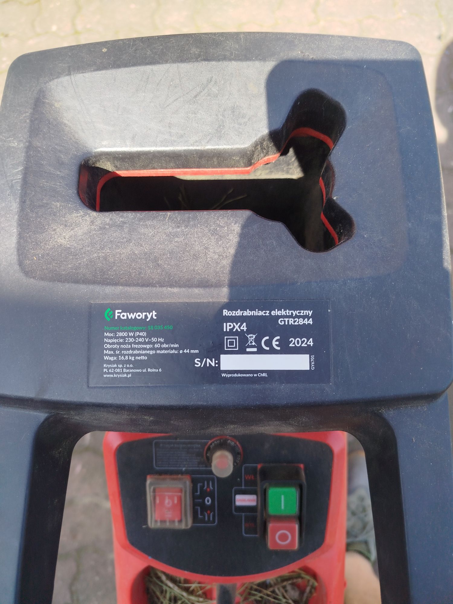 Rozdrabniacz elektryczny