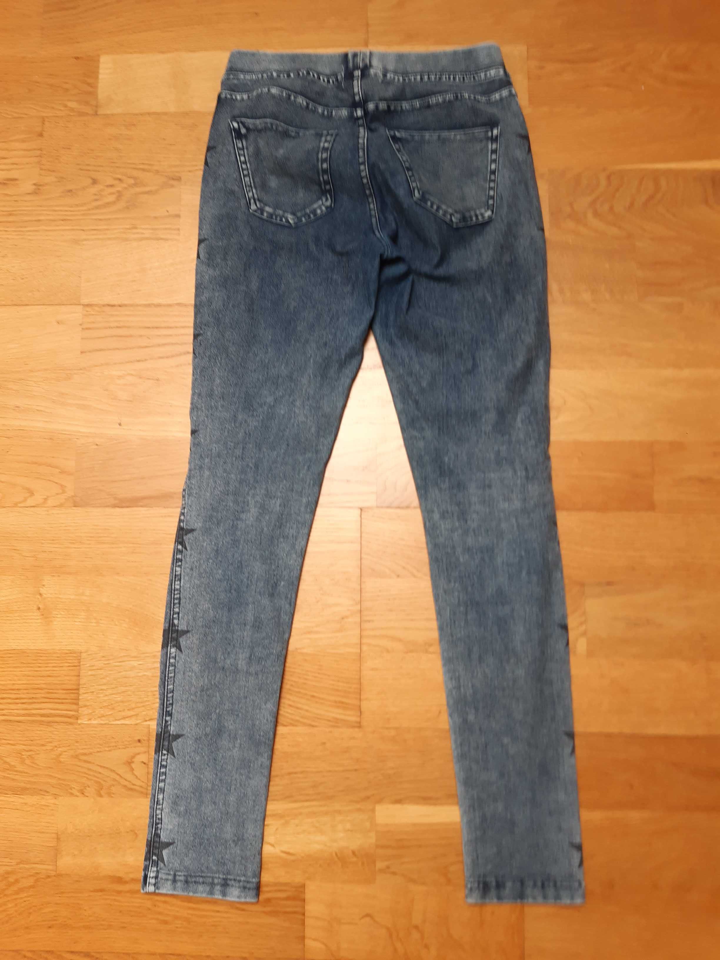 Spodnie treginsy h&m 146