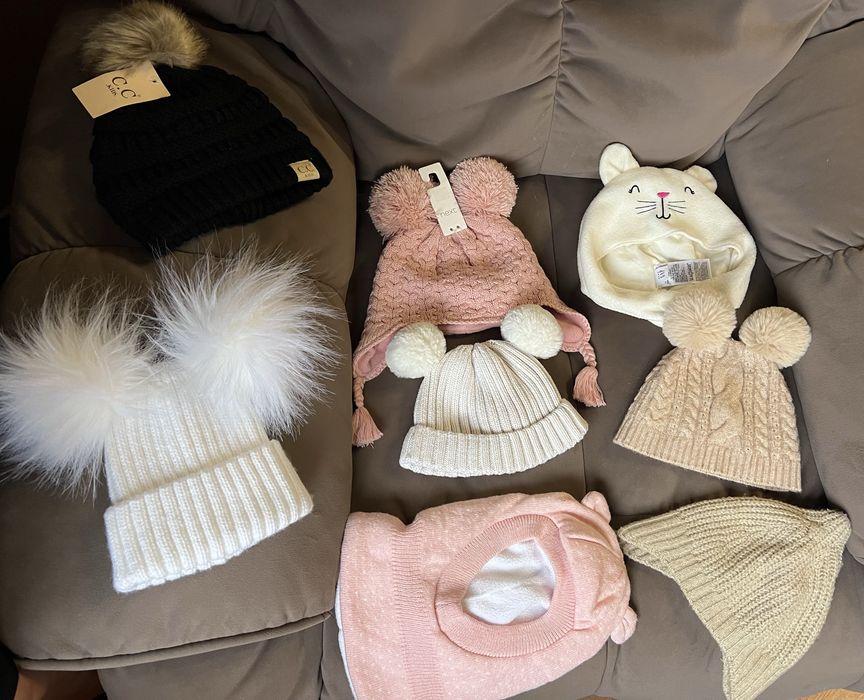 Дитячі шапочки Next, Zara, Gap.