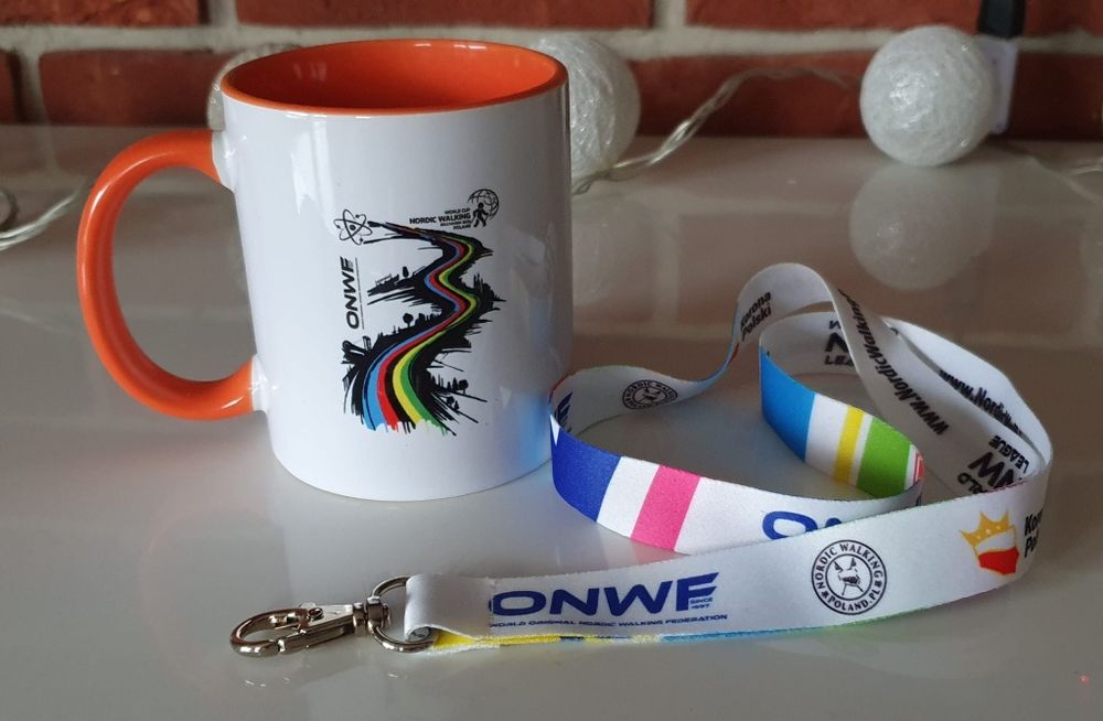 Kubek + smycz Nordic Walking ONWF