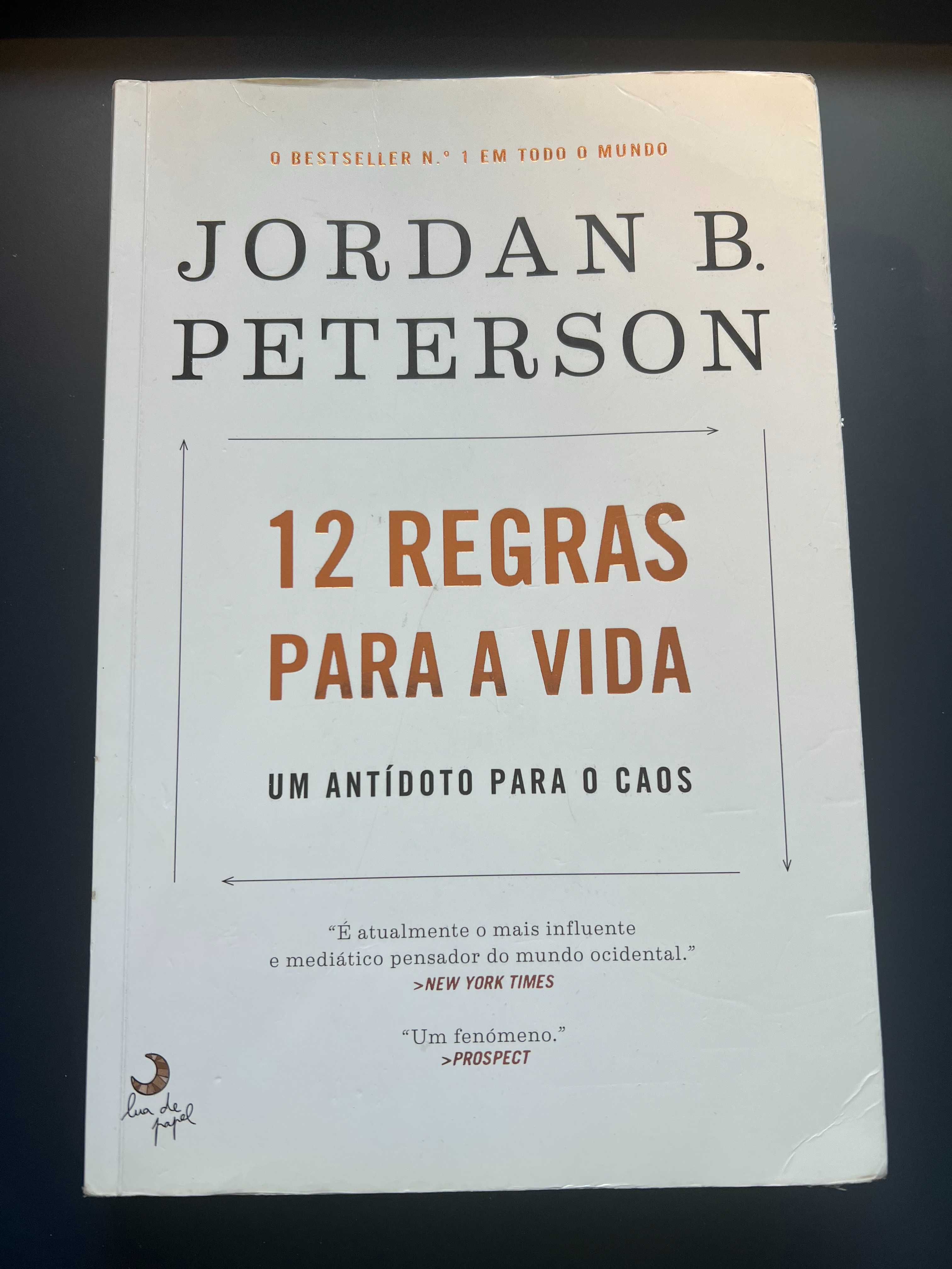 Livro de Jordan B. Peterson - 12 Regras para a Vida