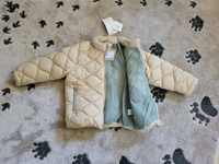 Nowa kurtka przejściowa 86 12-18 Reserved pikowana niemowlęca
