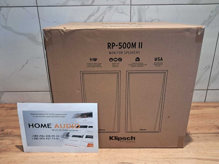 Акустика Klipsch RP-500M II(RF-7 III/RP-8000F II/R-50M/RP-1200SW)