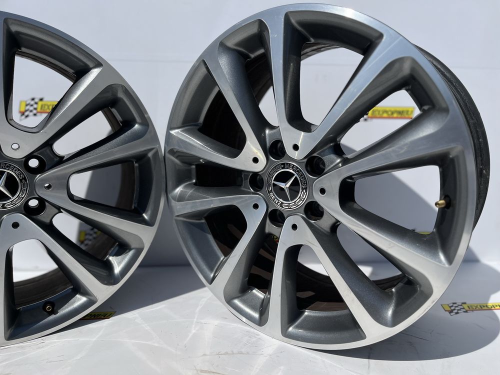 Jantes 18 Originais Mercedes E 5x112. Espaçadores, pintura de bombas.