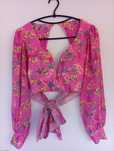 Blusa com copa rosa