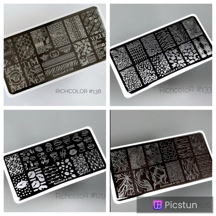 Пластины для стемпинга железные