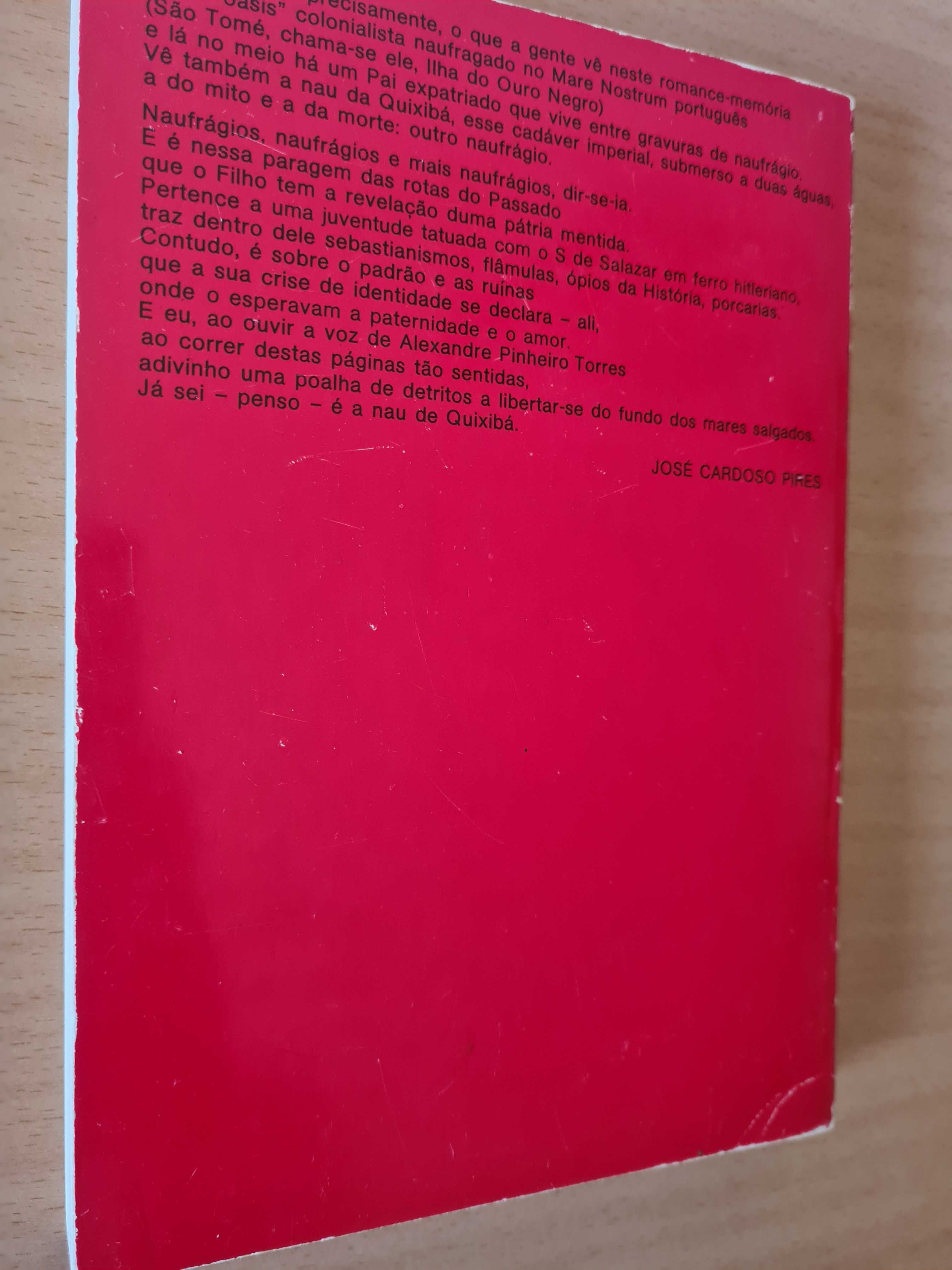 Livro "A Nau de Quixibá" de Alexandre Pinheiro Torres