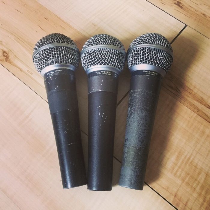 Амеріканськи мікрофони Shure SM58, SM57, Sm87, Beta58, Beta87 USA
