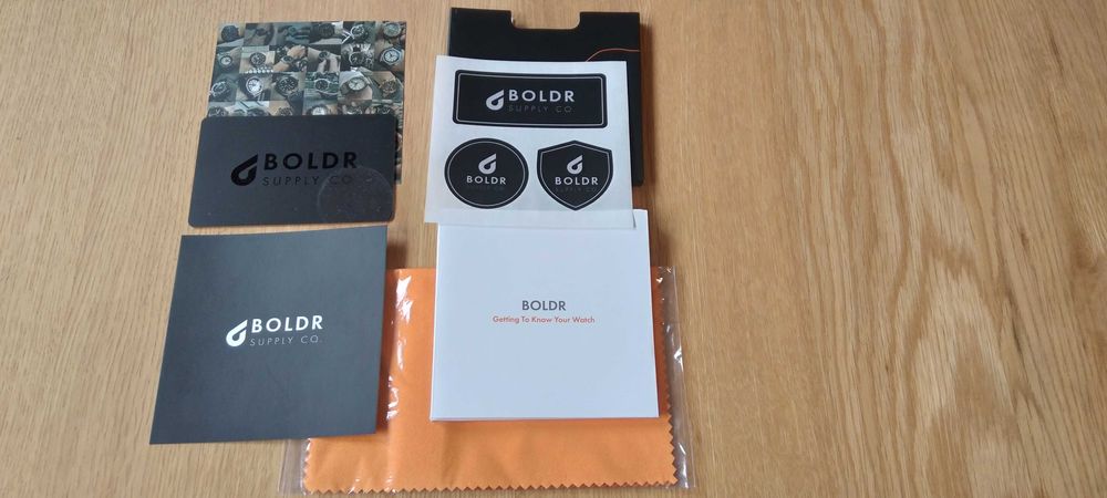 Zegarek Boldr - Szafir - tytan - automat - NH35A.