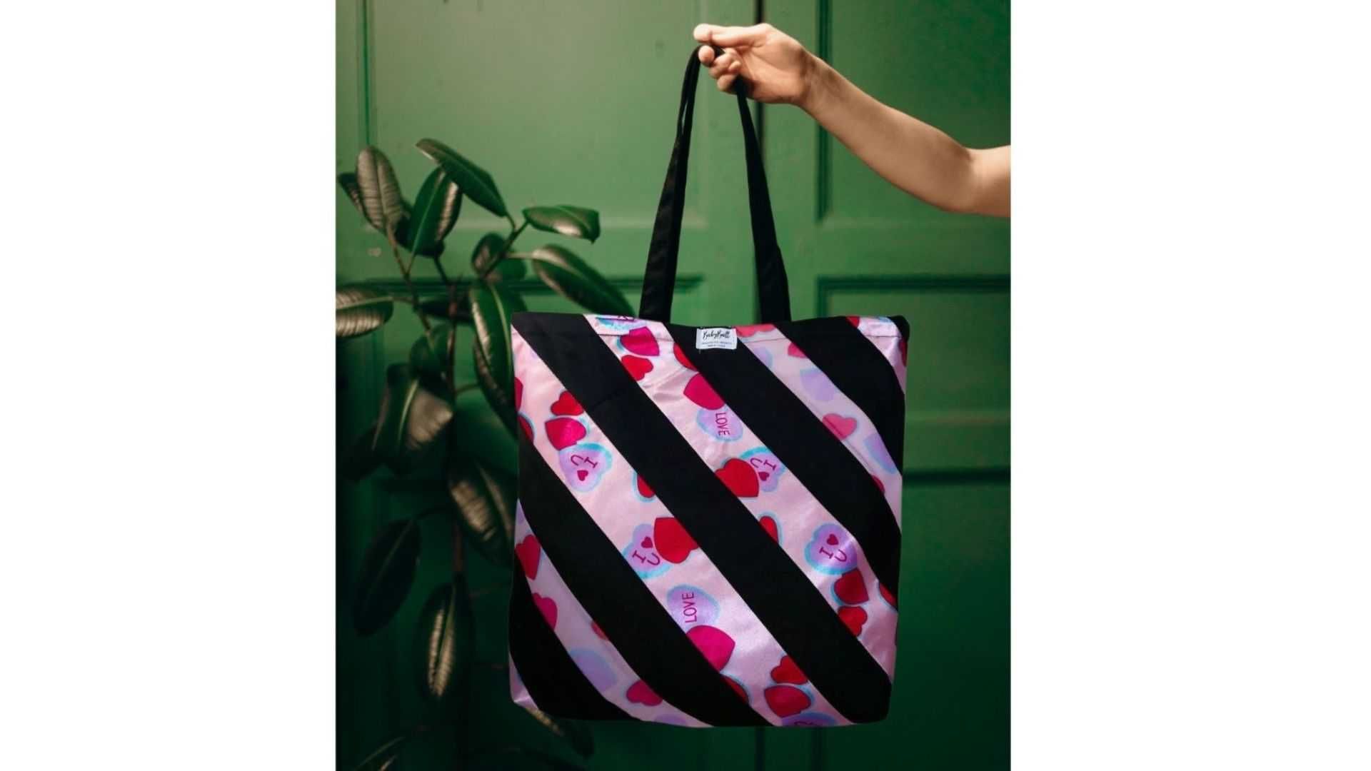 Torba na zakupy BLACK AND PINK – Styl, który Przyciąga!