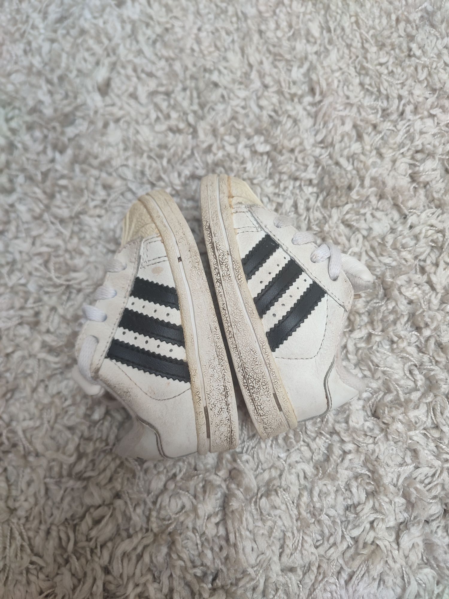 Adidas superstar retro malutkie białe rozmiar 19