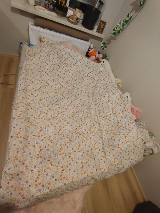 Łóżko stelaż+materac ODBIOR WLASNY BRZEG ‼️