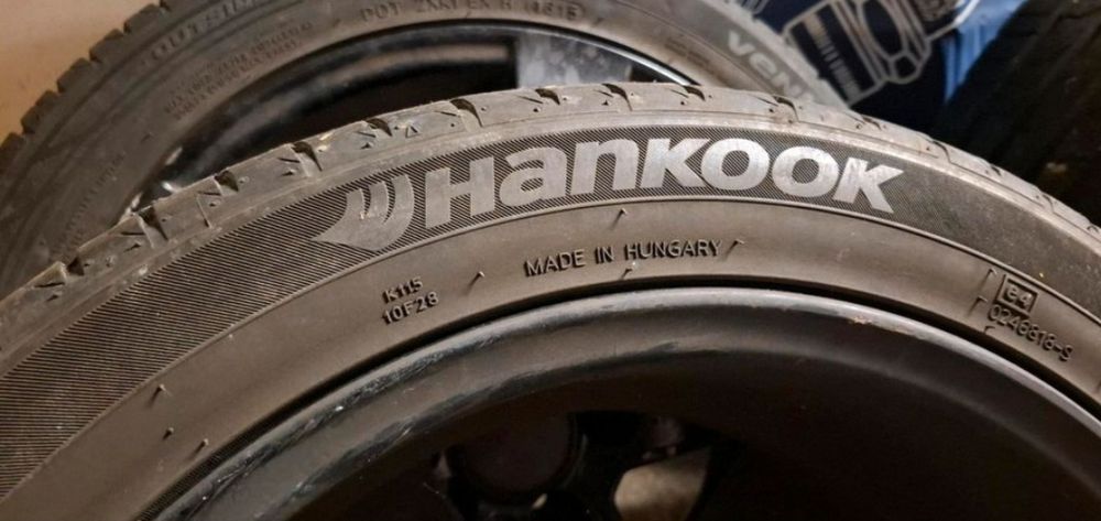 Felgi aluminiowe 16" z oponami VW GOLF, PASSAT, itp