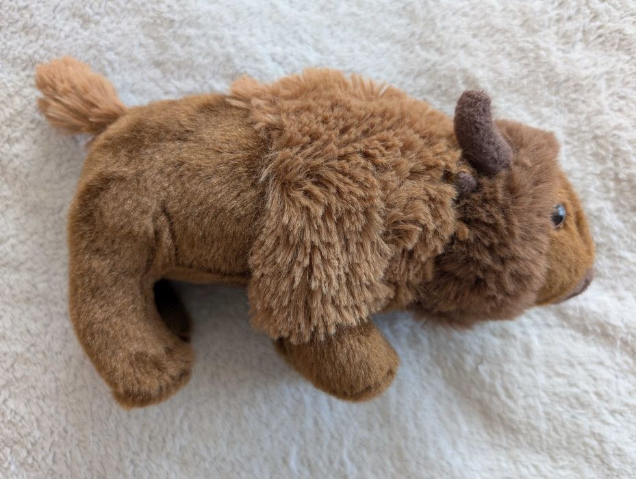 Brązowa maskotka żubr Gang Swojaków Słodziaków jak nowa