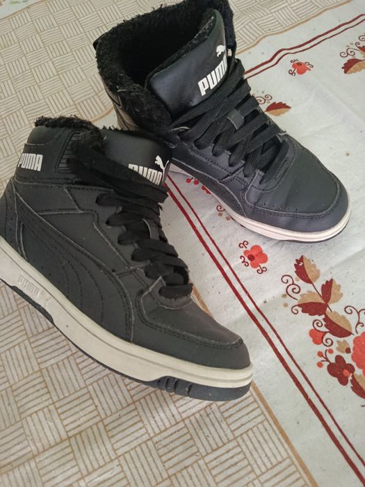 Зимові хайтопи ботинки Puma