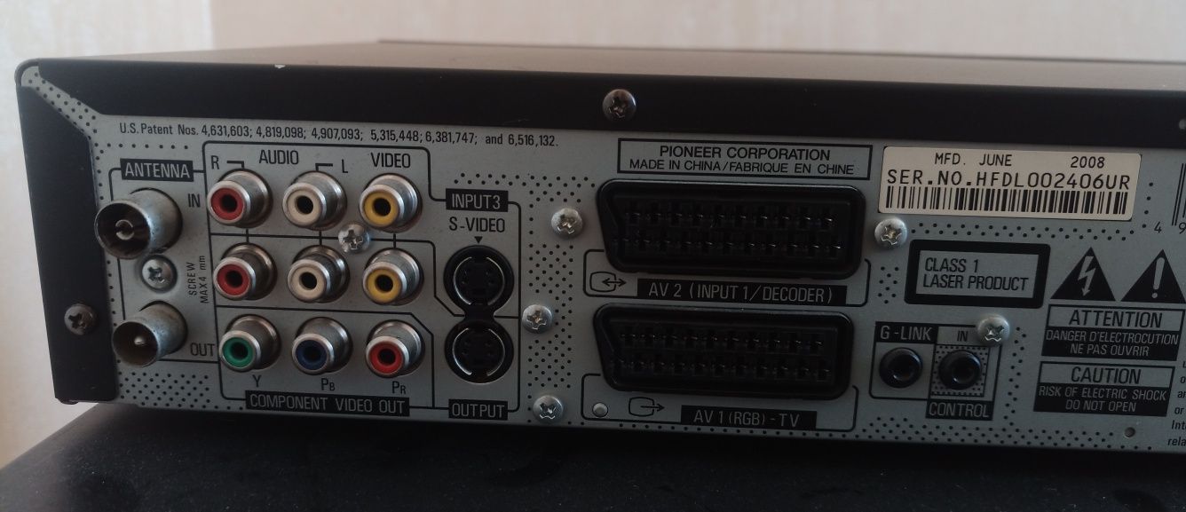 DVD HDD рекордер Pioneer DVR-560H
