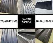 T18 Blacha trapezowa CZARNA 9005 ! NA WYMIAR ! PRODUCENT!