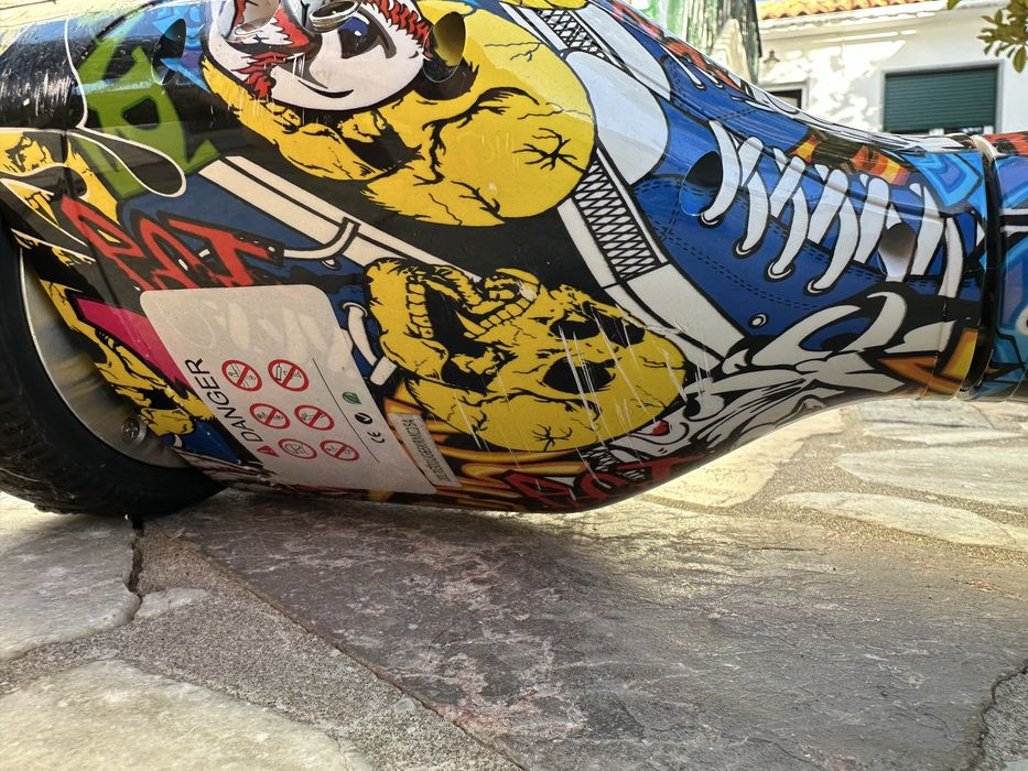Hoverboard colorido