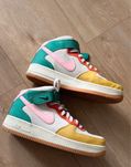 Oryginalne buty sneakersy Nike Air Force 1 Mid fruit AF1