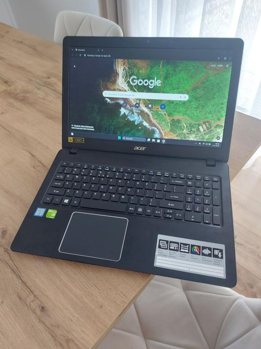 Zadbany laptop Acer i5 , dwa dyski SSD 512GB M2, bateria, szybki