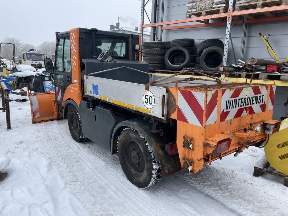 Multicar 4x4 tremo x56 pług +posypywarka