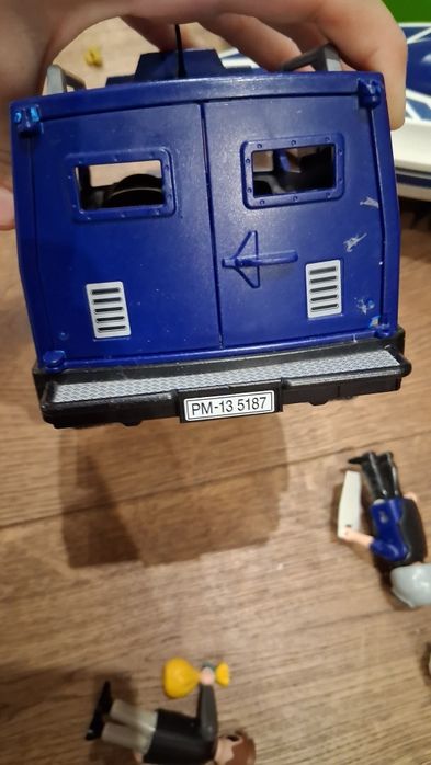 Duży zestaw Playmobil policja