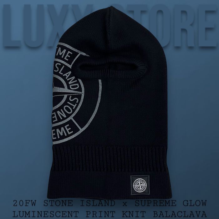 Балаклава Stone Island x Supreme 1:1 (stoneisland, стон, стонайленд)