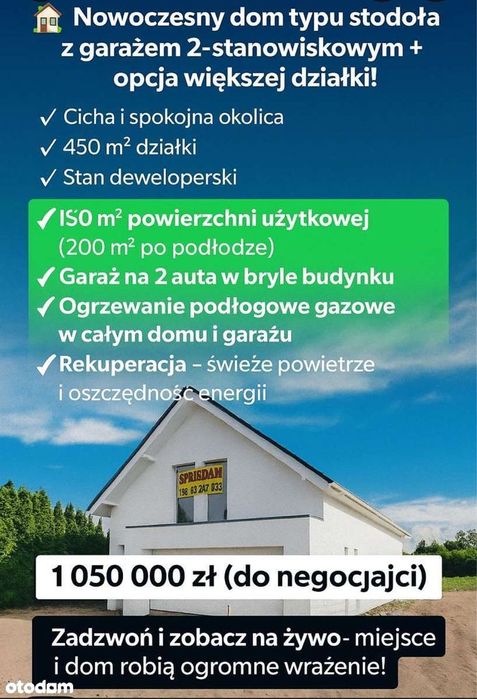 ✨ Stylowy dom w cichej okolicy