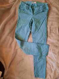 Spodnie dziewczęce 146 Cool Club Trend SMYK kolor turkusowy dżinsy