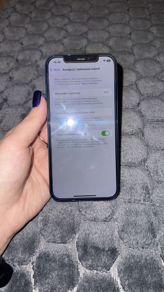 IPhone 12 granatowy