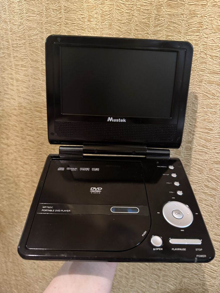 Dvd плеер для машины mustek mp76dc