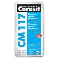 Клей для плитки та керамограніту Ceresit CM 117 (Церезіт СМ 117) 25кг