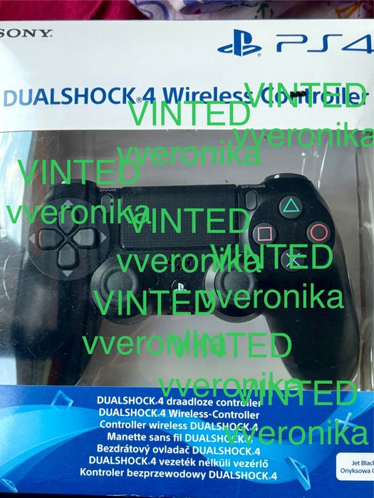Pad Sony DualShock 4 PS4 JetBlack oryginał - uzyty 1h - paragon