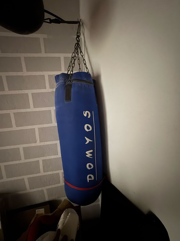 Saco boxe tem que retirar