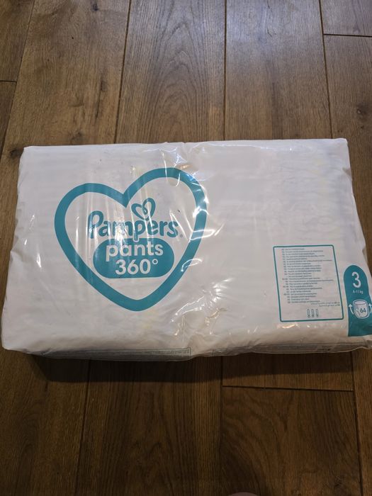 NOWE Pampers Pants 3 360 stopni 64 szt. PAMPERSY