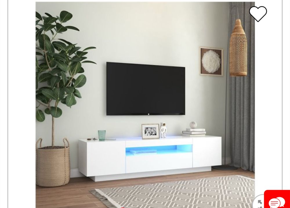Movel TV conforama com LEDS (não esta todo montado)