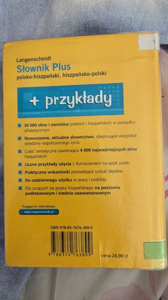 Słownik hiszpańsko-polski polsko-hiszpanski