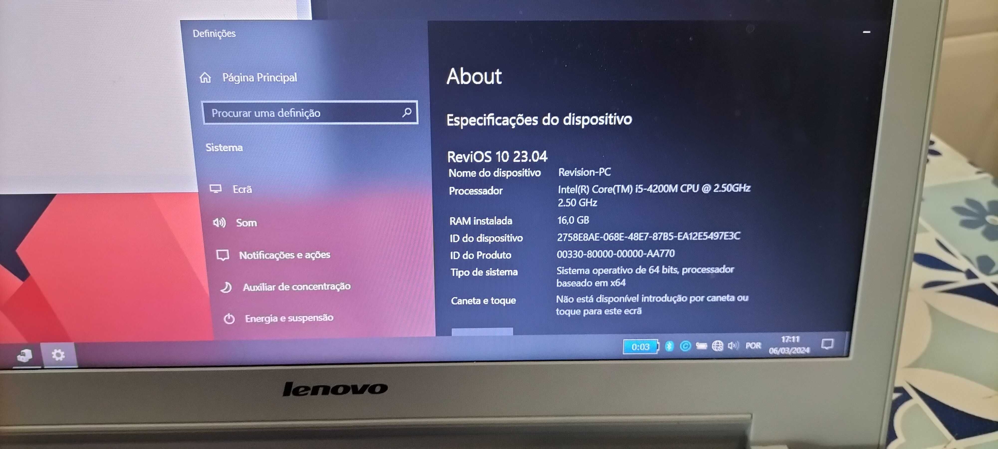 Portátil Lenovo IdealPad Z510 i5 4200M 15.6´´(4)