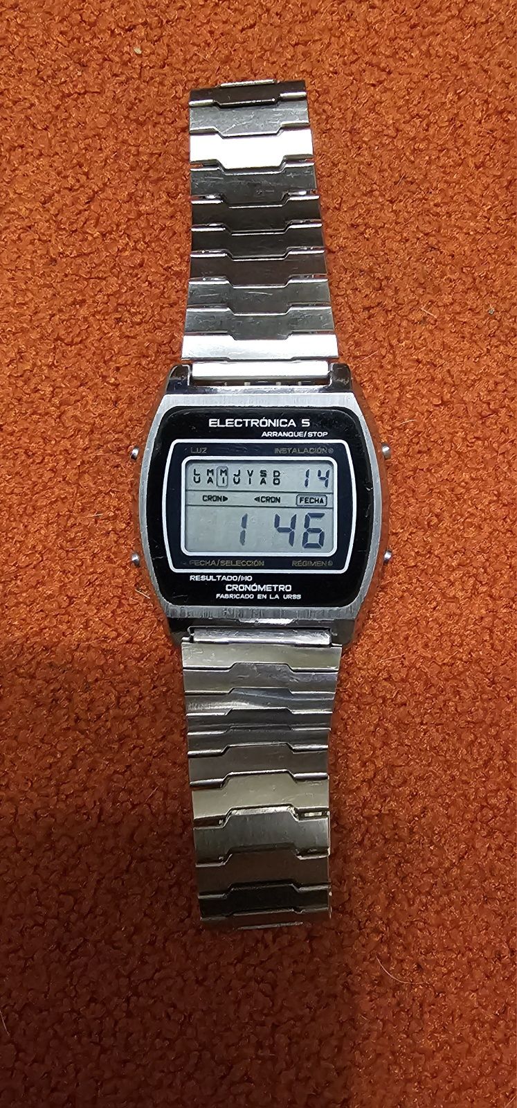 Коллекционные кварцевые часы Электроника 5 годинник Електроніка ретро