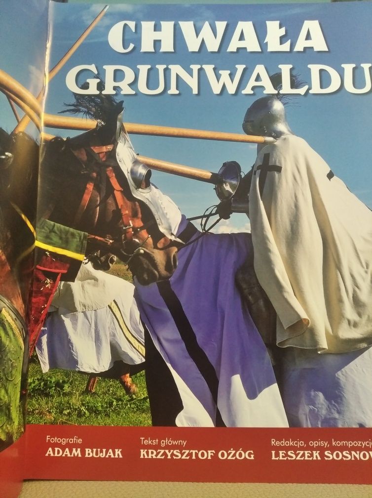 Na prezent.Książka historyczna ,,Chwała Grunwaldu''.