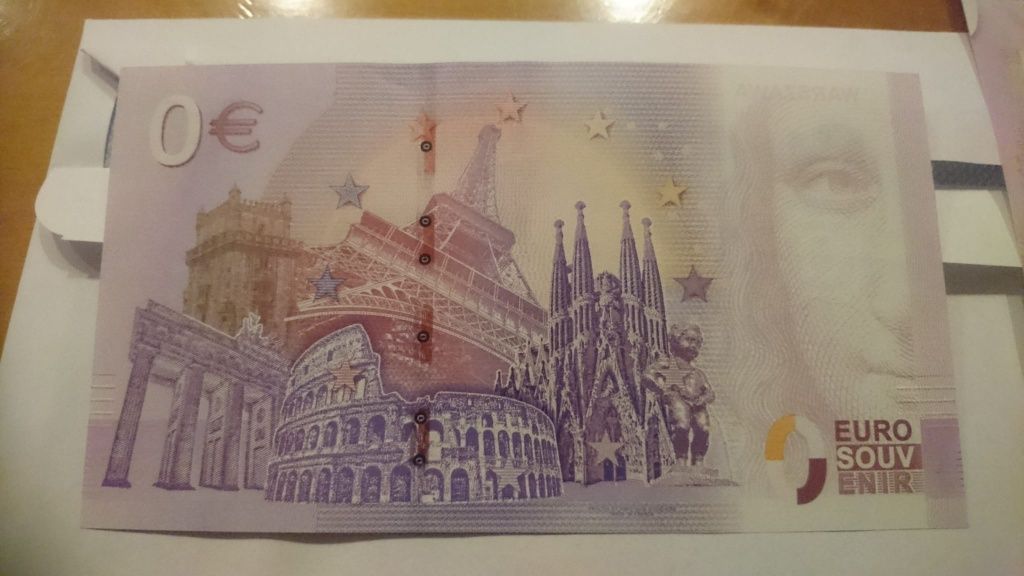 0 Euro Warszawa Banknot