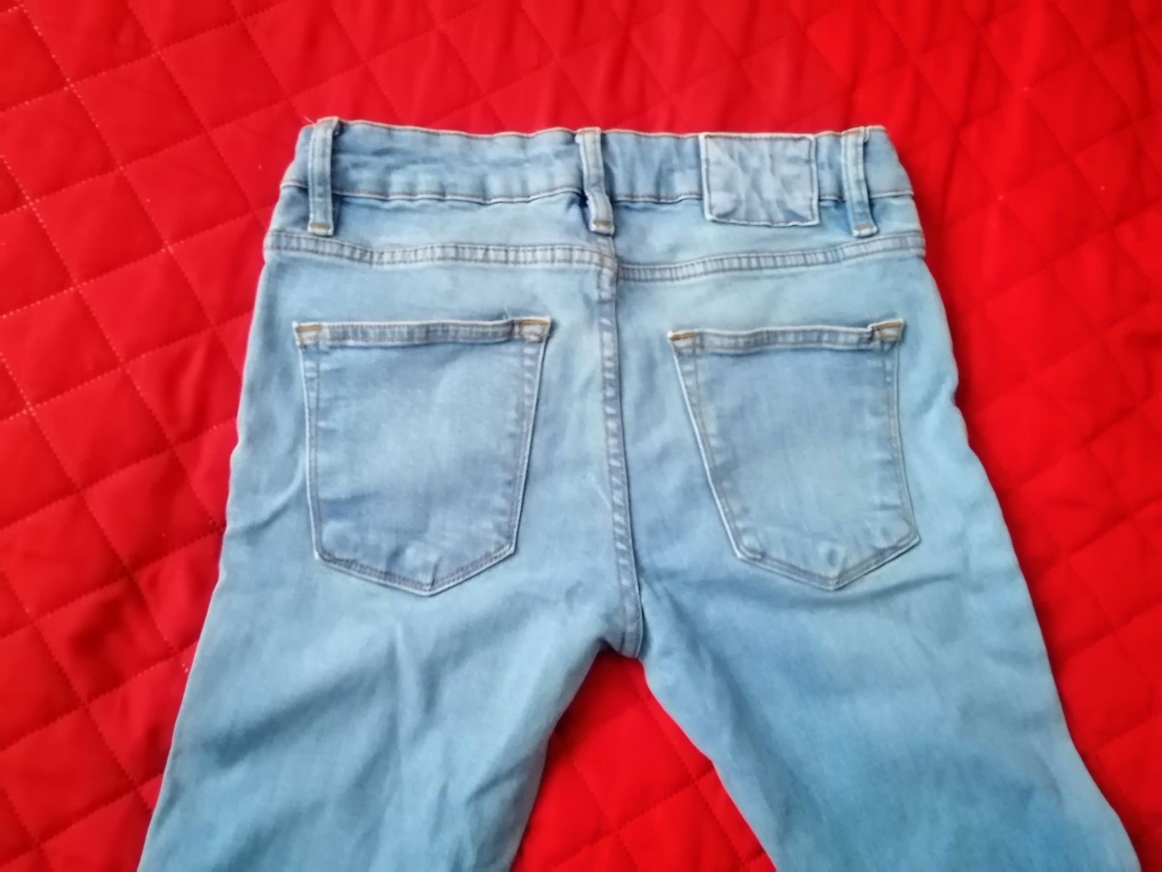 Spodnie jeansy jasno niebieskie