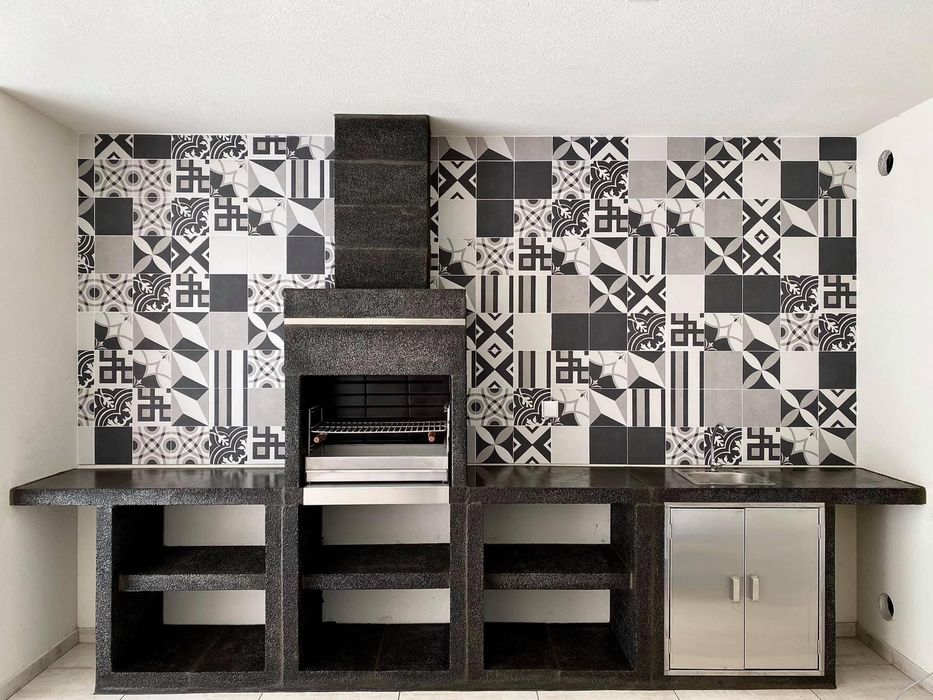 Churrasqueira/forno/lavatorio/Moderno/tradicional