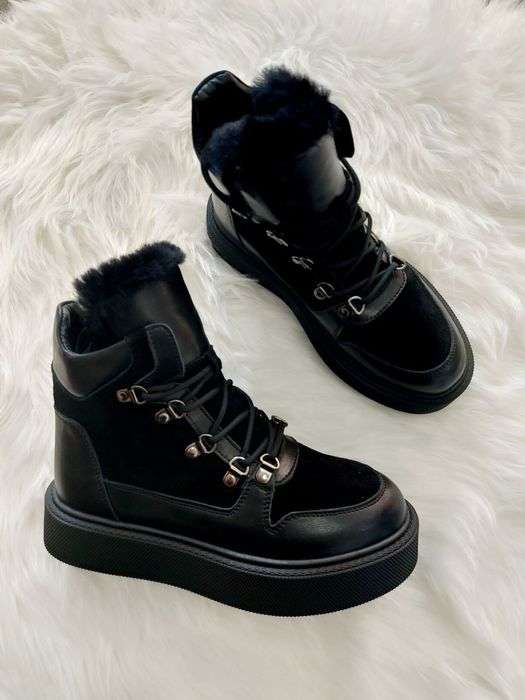 Черевики зимові натуральні . Женские зимние ботинки натуральные