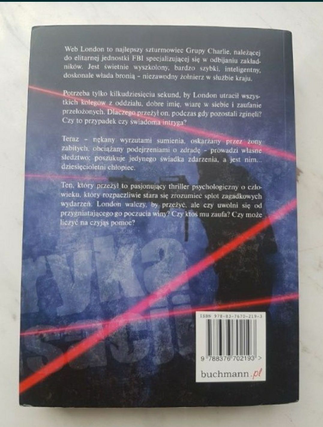 Książka "Ten który przeżył" David Baldacci