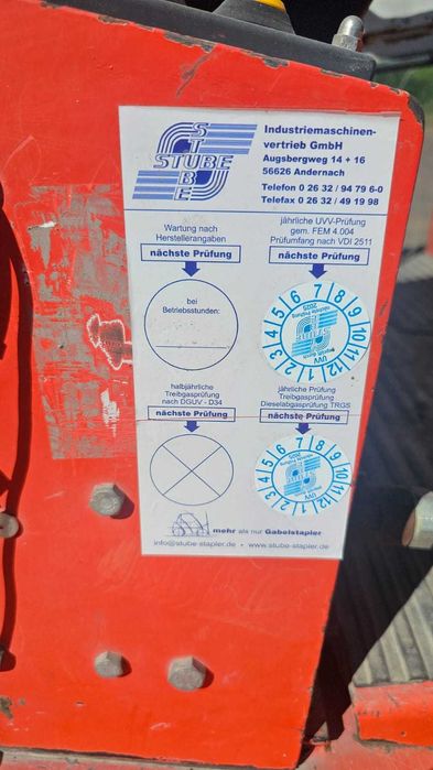 Wózek widłowy O&K A40