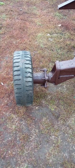 Телега для перевозки зерновой жатки