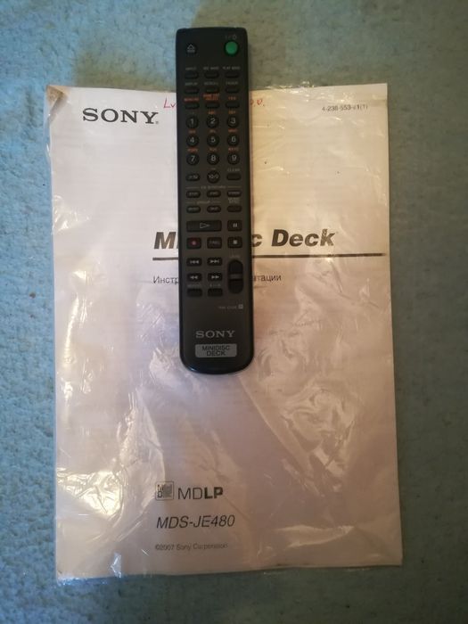 MiniDisk Desk Sony