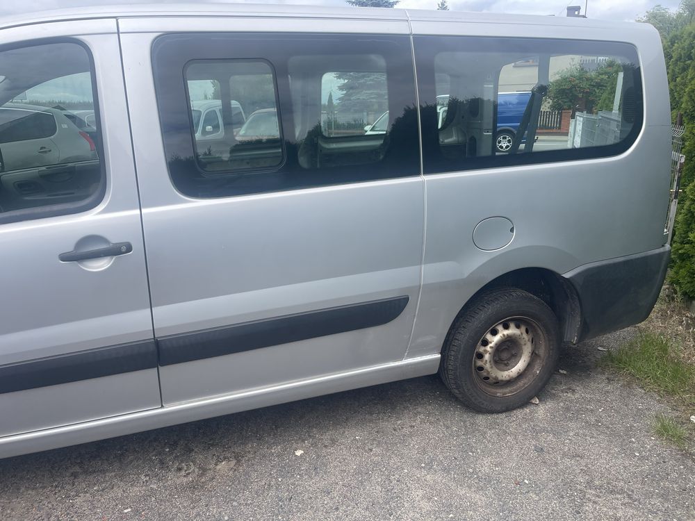BŁOTNIK LEWY bok tył poszycie. scudo jumpy expert proace, 06r-16r